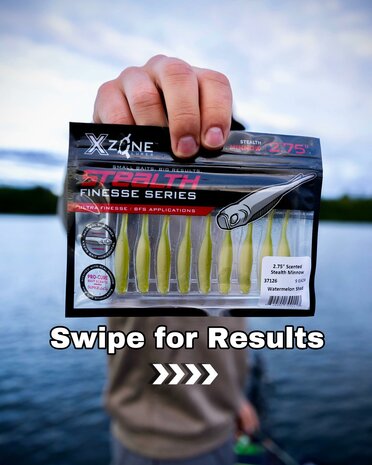 X-zone - Creature Baits Scented Stealth Minnow 6,35cm / 3,70gr - X-zone