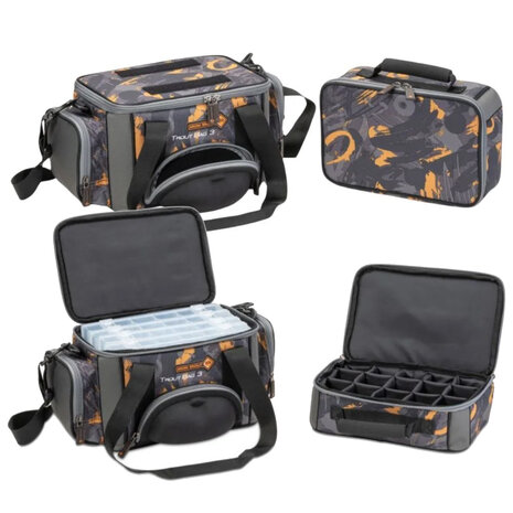 Iron Trout - Trout Bag 3 (Incl. 4 Tackleboxen) - Iron Trout