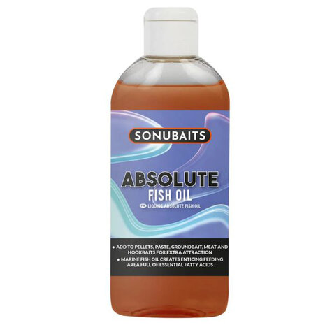 Sonubaits - Absolute Fish Oil 200ml - Sonubaits