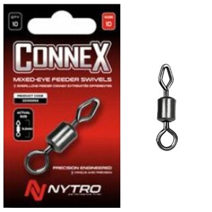 Nytro - Connex Mixed-Eye Mini Feeder Swivel Size 14 - Nytro