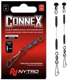 Nytro - Connex Stiff Feeder Link Hooked Snap - Nytro