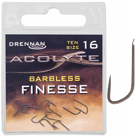 Drennan - Haken Acolyte Barbless Finesse Hooks - Drennan