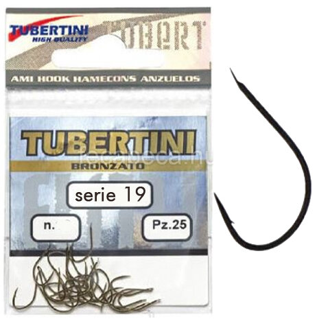 Tubertini - Haken Serie 19 Bronze Barbed - Tubertini