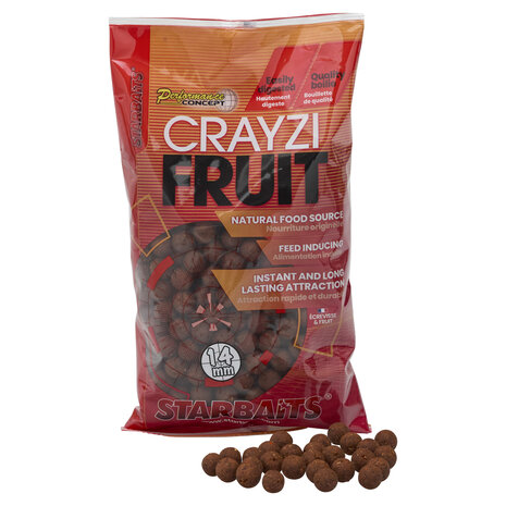 Starbaits - Boilies Crayzi Fruit 14mm- 800gr - Starbaits