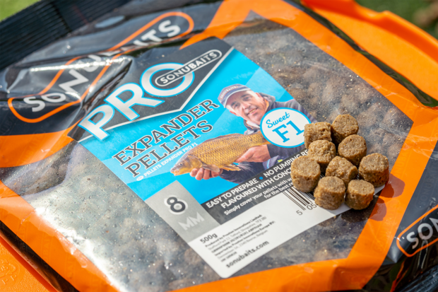 Sonubaits - F1 Pro Expander Pellets Sweet 8mm / 500gr - Sonubaits