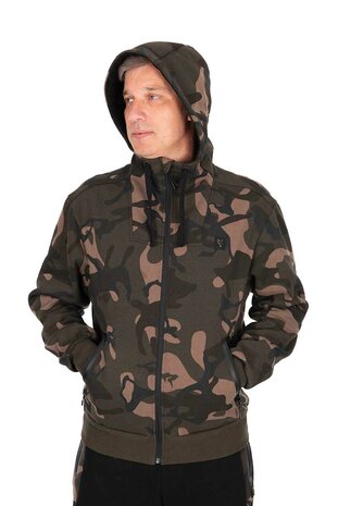 Fox Carp - Camo full zip premium 310 hoodie - Fox Carp