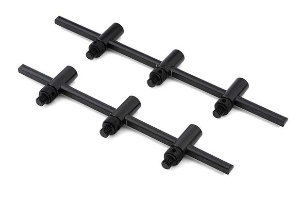 Fox Carp - Black Label Slim Adjustable Rod Buzz Bars  - Fox Carp