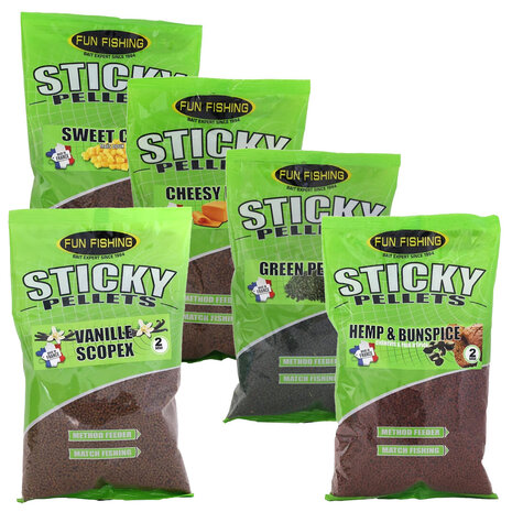 Fun Fishing - Sticky Pellets 2mm - Fun Fishing