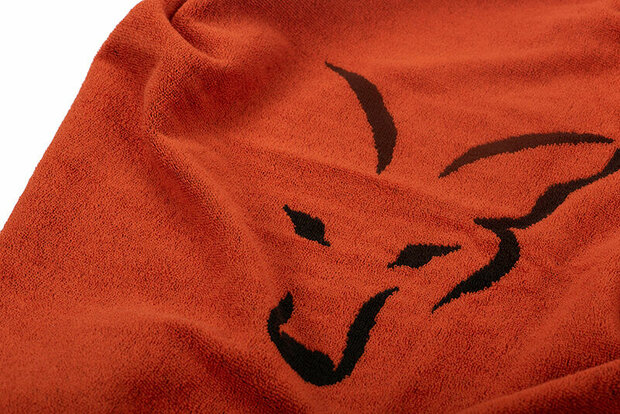 Fox Carp - PROMO Beach Towel Orange/Black - Fox Carp