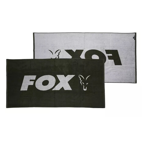 Fox Carp - PROMO Beach Towel Green/Silver - Fox Carp