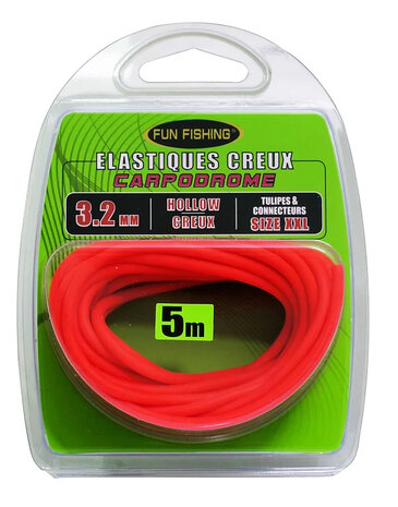 Fun Fishing - Holle elastiek Elastique creux 5m - Fun Fishing