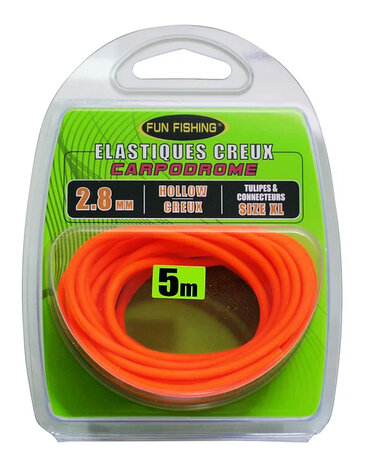 Fun Fishing - Holle elastiek Elastique creux 5m - Fun Fishing