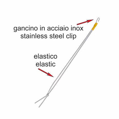 Stonfo - Lijnlatelastiekjes De luxe pole winder anchors - Stonfo