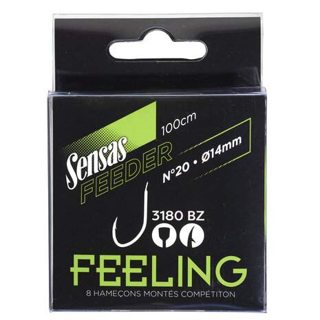 Sensas - Onderlijn Feeder Feeling 3180 BZ barbed / 100cm - Sensas