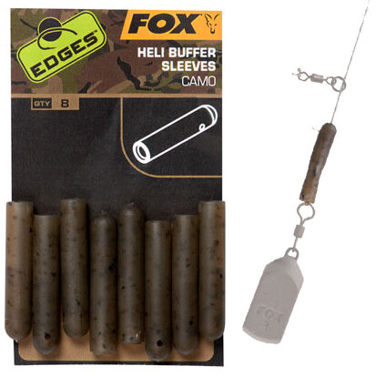 Fox Carp - End Tackle  Camo Heli Buffer Beads  - Fox Carp