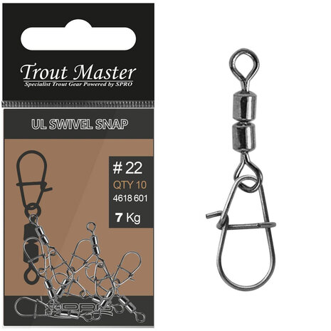 Trout Master - UL Swivel Snap - Trout Master