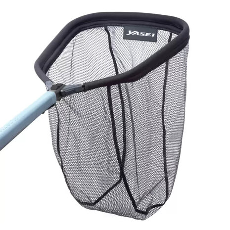 Shimano - Yasei Foldable Landing Net Single Hand Rubber 25cm / 50x40cm - Shimano