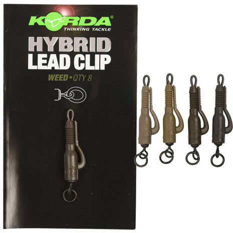 Korda - End Tackle Hybrid Lead Clips - Korda